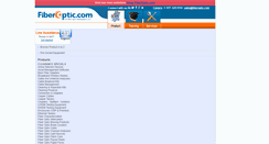 Desktop Screenshot of fiberoptic.com