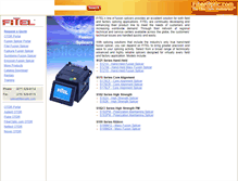 Tablet Screenshot of fitel.fiberoptic.com